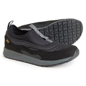 Teva ReEMBER Vistaverse Shoes Quilted Slip On Sneakers Black Size 7 NEW